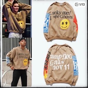 Cactus Plant Flee Market Kayne West Kid Cudi Lucky Me See Ghosts XL